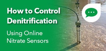 denitrification online wastewater sensors